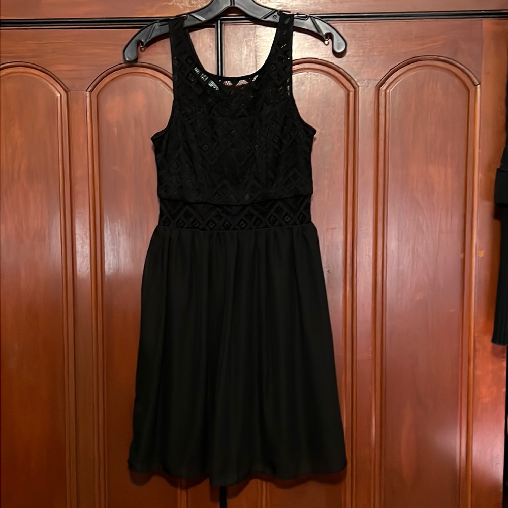 Maurices Cute Black Sleeveless Dress Size Medium